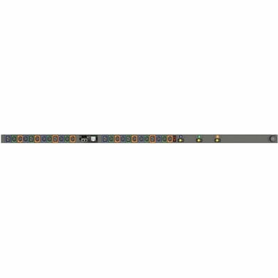 Vertiv Geist Switched RPDU with Next Generation IMD - 0U| 30A| 120V/208V WYE| 8.6kW| NEMA L21-30P| 18 U-Lock C13| 6 U-Lock C19 Receptacles| VP5N30A0
