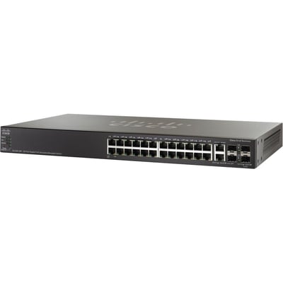 Cisco SG500-28P 28-port Gigabit POE Stackable Managed Switch