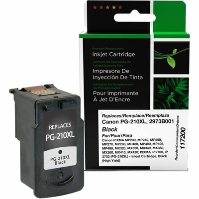 Clover Imaging Remanufactured High Yield Black Ink Cartridge for Canon PG-210XL (2973B001)