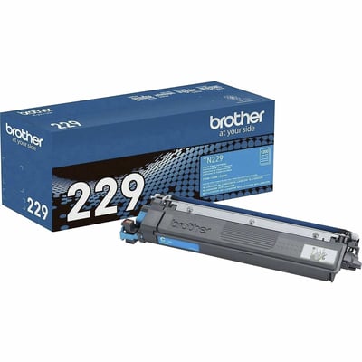 Brother Genuine TN229C Standard Yield Cyan Toner Cartridge