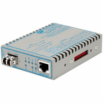 10/100/1000 ETHERNET MEDIA CONV ERTER 1G LC SM 1550NM 80KM AC PWR