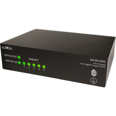 A PORT GB DESKTOP SWITCH W/PD POWER