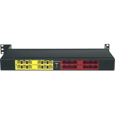 Middle Atlantic 300W Maximum Power DC Power Distribution with Split-Bank 12V & 24V Outputs