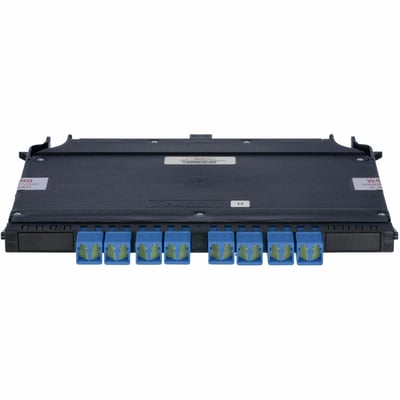 Panduit OS2, 16f, LC Duplex to MPO-16 Cassette, Std IL, U2 Polarity