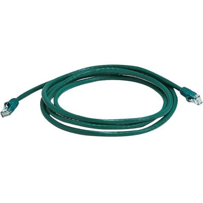 CAT6 24AWG UTP ETHERNET NETWORK PATCH CABLE, 7FT GREEN