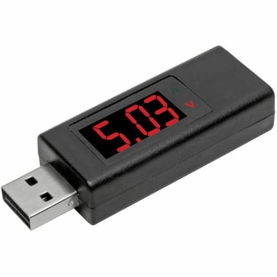 USB-A VOLTAGE AND CURRENT TESTER KIT WITH LCD SCREEN USB 3.1