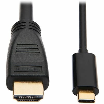 Tripp Lite by Eaton USB-C to HDMI Active Adapter Cable (M/M) 4K 60 Hz 4:4:4 HDCP 2.2 Mid-Cable Adapter Black 15 ft. (4.6 m)