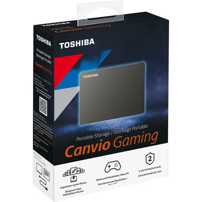 TOSHIBA CANVIO GAMING - 4TB - BLACK