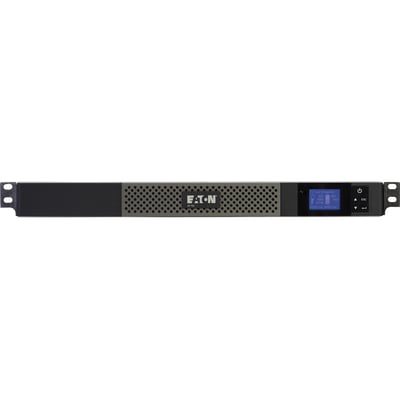 Eaton 5P UPS 750VA 600W 120V Line-Interactive UPS, 5-15P, 5x 5-15R Outlets, True Sine Wave, Cybersecure Network Card Option, 1U