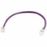 Quiktron Q-Series Patch Cords, CAT5E, Non-Booted, Purple, 75 FT