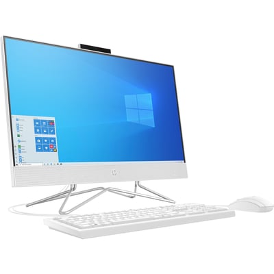 HP 24-df1000i 24-df1250 All-in-One Computer - Intel Core i3 11th Gen i3-1115G4 - 8 GB - 512 GB SSD - 23.8" Full HD - Desktop - Snow White