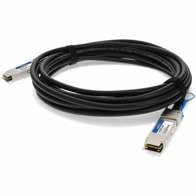 AddOn Brocade® (Formerly) 40G-QSFP-QSFP-C-0301 to Multiple OEM Compatible TAA Compliant 40GBase-CU QSFP+ to QSFP+ Direct Attach Cable (Active Twinax, 3m)