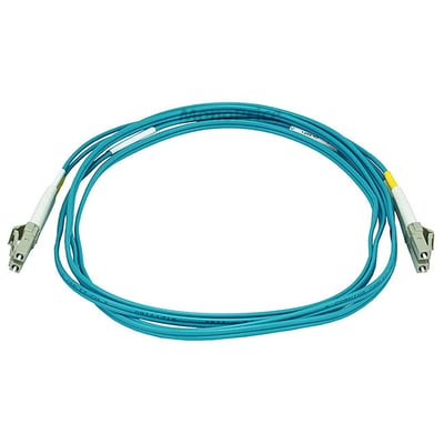 LC/LC,MM,DUPLEX - 2M (50/125 TYPE)-AQUA