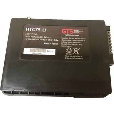 THE HTC75 IS A RECHARGEABLE REPLACEMENT BATTERY FOR THE SYMBOL TC75 DEVICE. 4620