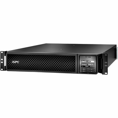 APC Smart-UPS On-Line, 3kVA, Rackmount 2U, 208V, 2x L6-20R+1x L6-30R NEMA outlets, SmartSlot, Extended runtime, W/ rail kit [TAA]