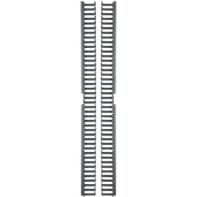 Panduit Mounting Bracket for Cabinet, Mounting Rail - Black