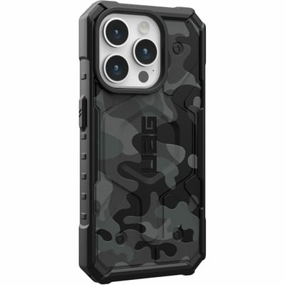 Urban Armor Gear Pathfinder SE iPhone 15 Pro Case - Midnight Camo
