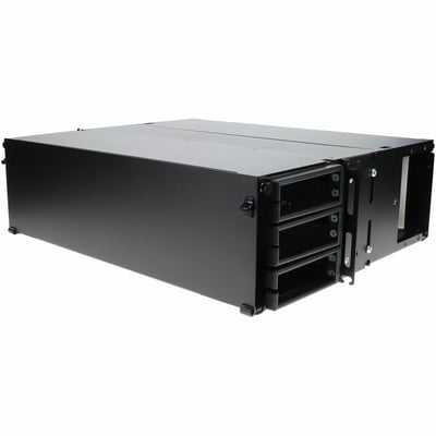 HDM ENCLOSED SERIES 3RU CHASSIS FOR TWELVE HDM CASSETTES/PLATES
