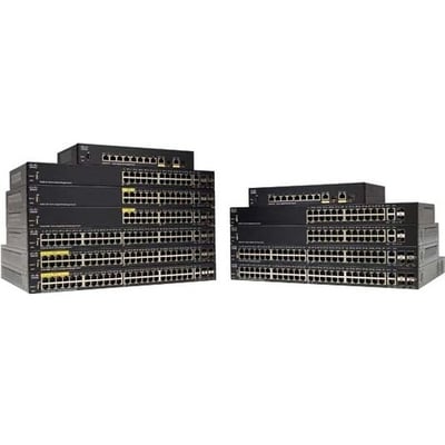 Cisco SG350-28P 28-Port Gigabit PoE Managed Switch