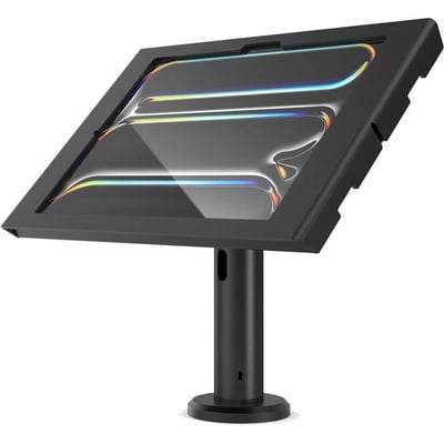 IPAD PRO M4 13IN (2024), APEX ENCLOSURE TILTING STAND 4IN - BLACK