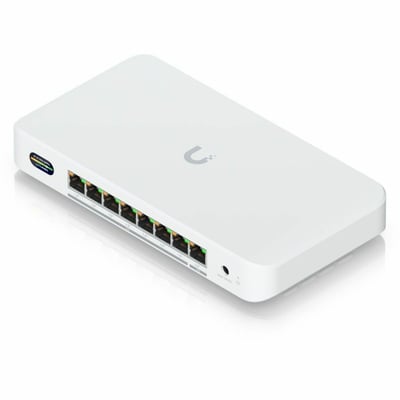 COMPACT POE+ SWITCH WITH (1) 10 GBE PORT (7) 2.5 GBE PORTSAND