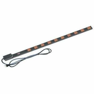 Middle Atlantic PDT Series Low Profile Vertical Power Strip - 15 Amp, 10 Outlets Rack Mounted Power