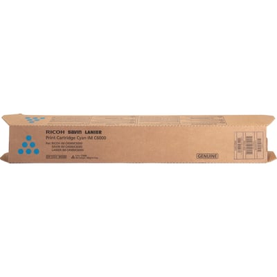 RICOH CYAN TONER FOR USE IN IMC4500 IMC6000 ESTIMATED YIELD 22,500 PAGES