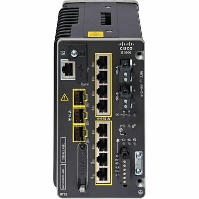 CISCO IE3500 W/ 8 GE POE+ AND 3 GE SFP MODULAR NE