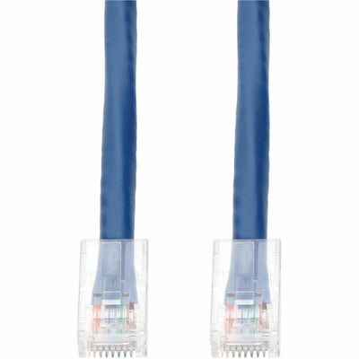 7FT BLUE CAT6A PVC NON-BOOTED PATCH CBL