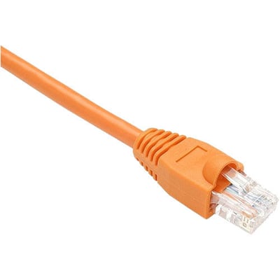 UNC CAT6 PATCH CABLE, 10 FT ORANGE WITH SHIELDED AND BOOTED. HIGH-PERFORMANCE CA