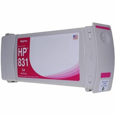 WF Remanufactured Magenta Wide Format Ink Cartridge for HP 831 (CZ684A)
