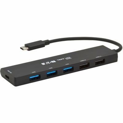 SLIM USB HUB 6-PORT 10GBPS USBA HUB USBC CONNECTOR USB ADAPTER
