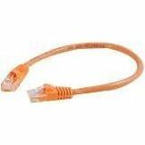 Quiktron Q-Series Patch Cords, CAT5E, Booted, Orange, 100 FT