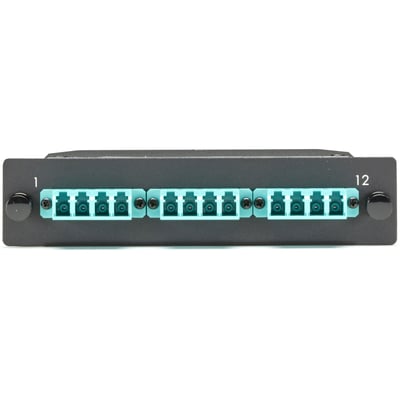 Black Box FOCA20M3-1MP12-12LC Network Patch Panel