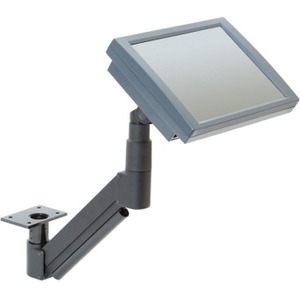 MOUNTS BENEATH TABLE OR COUNTER, EXTENDS 13.3IN WITH 13.5IN HEIGHT ADJUSTMENT. F