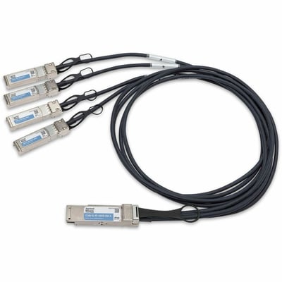 Approved Networks 100GBASE QSFP28 Passive DAC Cable (QSFP28+ to 4 x SFP28) Breakout