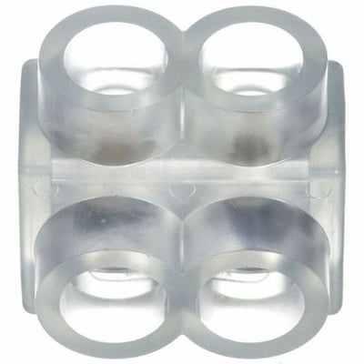Panduit Pan-Lug PCSB2/0-2S-6 Multi-Tap Mech Con, Single Sided, 2/0, Tin Plt Al, PK6