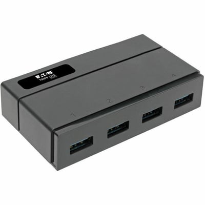 Tripp Lite by Eaton USB 3.0 SuperSpeed Hub 4-Port for Data and USB Charging - USB-A, BC 1.2, 2.4A