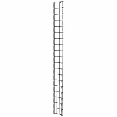 Ortronics Mighty Mo 20 Vertical Cable Tray - 2 in W x 6 in D for 8 ft MM20 4-post racks