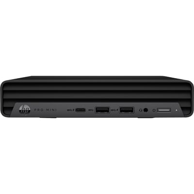 HP Pro Mini 400 G9 Desktop Computer - Intel Core i3 12th Gen i3-12100T Quad-core (4 Core) 2.20 GHz - 8 GB RAM DDR4 SDRAM - 256 GB M.2 PCI Express NVMe SSD - Mini PC