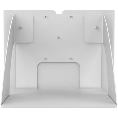 CTA Digital Mounting Shelf for Printer, Kiosk, Mobile Stand - White