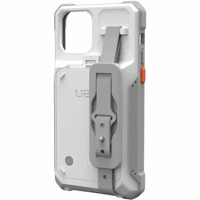 UAG RUGGED WORKFLOW BATTERY CASE FOR IPHONE 13 / 14 - HEALTHCARE - WHITE