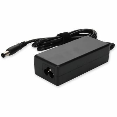 Dell 450-19182 Compatible 65W 19.5V at 3.34A Black 7.4 mm x 5.0 mm Laptop Power Adapter and Cable