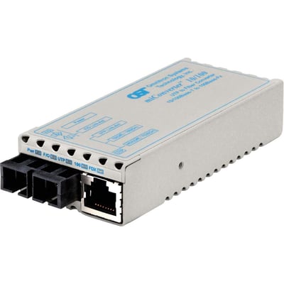 miConverter 10/100 Ethernet Fiber Media Converter RJ45 SC Single-Mode 30km