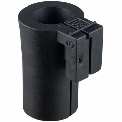 Panduit Cable Entry Grommet, Single, Small, 0.35"-0.39" , Black TPE, 12 PC