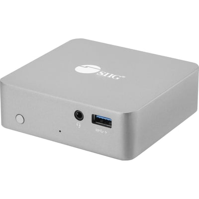 SIIG Aluminum USB-C Mini Docking Station with PD