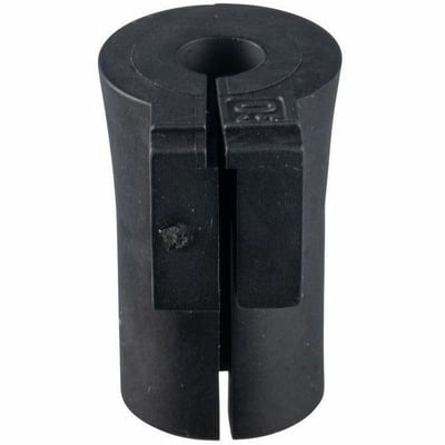 Panduit Cable Entry Grommet, Single, Small, 0.20"-0.24" , Black TPE, 12 PC
