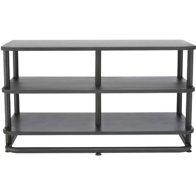 Sanus Euro Series AV Cabinet - Contemporary TV Media Console with Shelves - Black