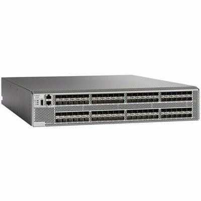 Cisco MDS 9396S 16G Switch; 48 enabled ports, 48x16G SW SFP
