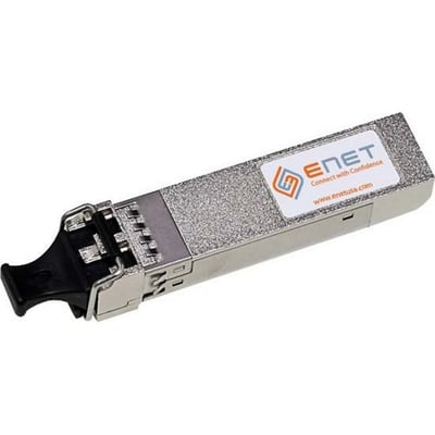 ENET Dell Compatible 330-7605 TAA Compliant Functionally Identical 10GBASE-SR SFP+ 850nm 300m DOM Enabled Multimode Duplex LC Connector